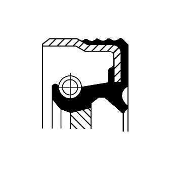 New shaft seal crankshaft for - new,