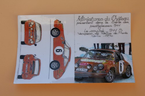 Miniature postcard - miniature,