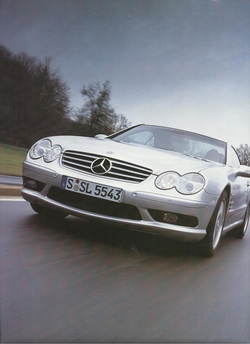 Mercedes sl55 amg porsche - sl55,