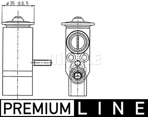 New expansion valve air - new,