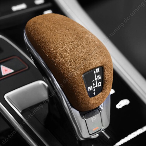 Brown alcantara fits porsche - alcantara,