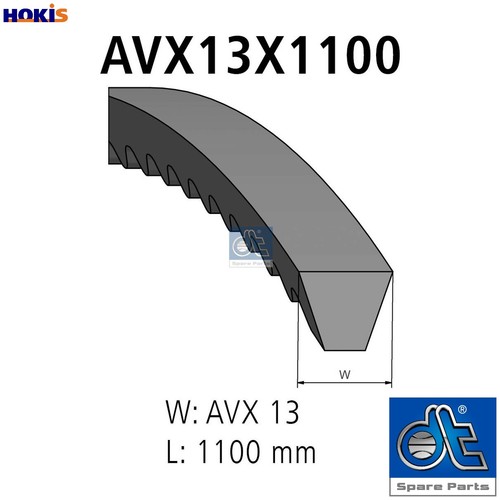 Vbelt 15353 for 06168 - vbelt, 2.15353