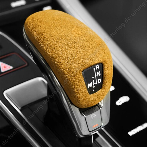 Yellow alcantara fits porsche - yellow,