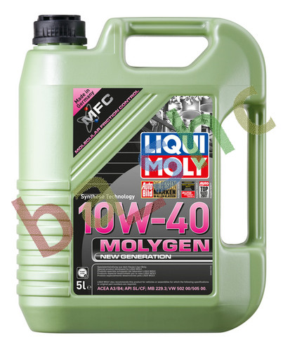 Engine oil molygen - 5l, 10w40