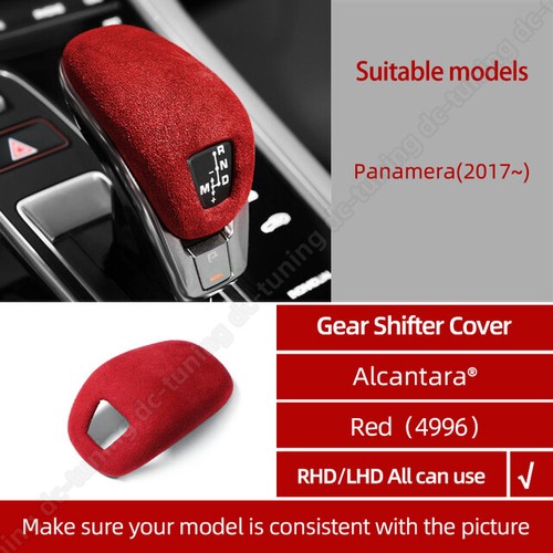 Red alcantara gear - red,