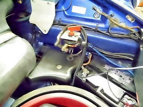 Battery cut off porsche 911 - cut,