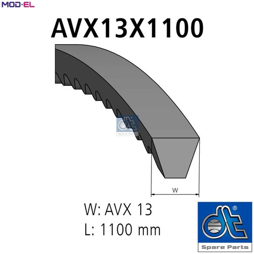 Vbelt 15353 for - vbelt, 06168