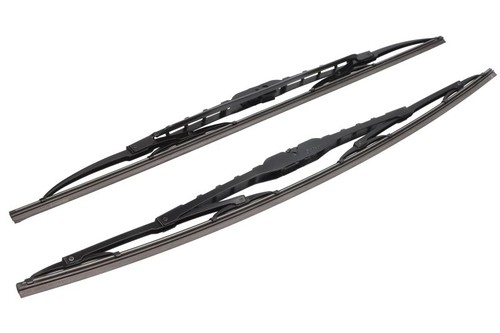 Twin articulated wiper blade